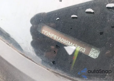 2009 Mazda Mazda6 I Sport из США, поврежденный, VIN 1YVHP81A095M42503